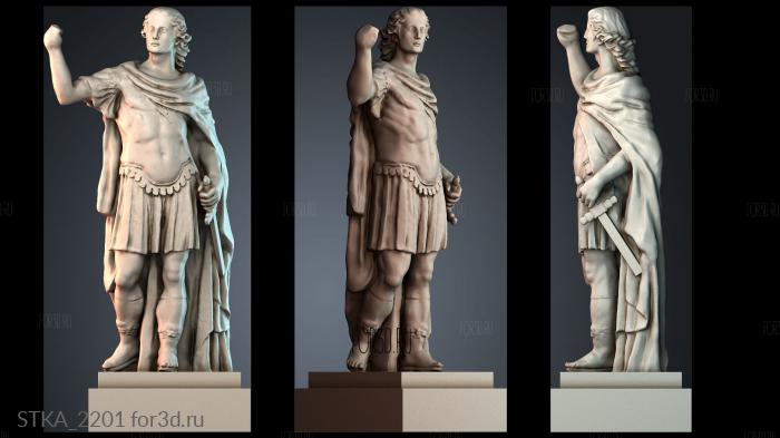 STKA_2201 stl model for CNC