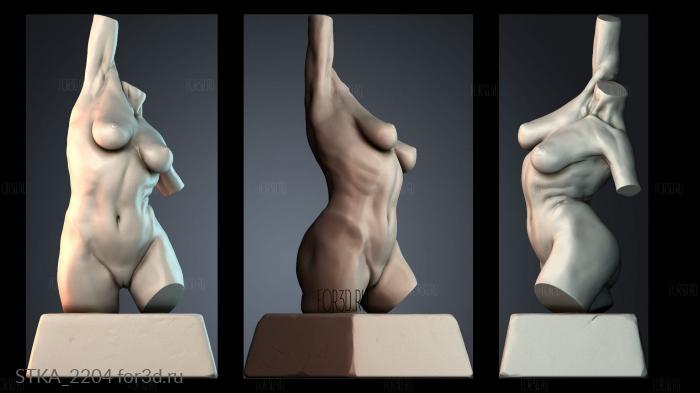 STKA_2204 stl model for CNC