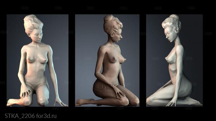 STKA_2206 stl model for CNC