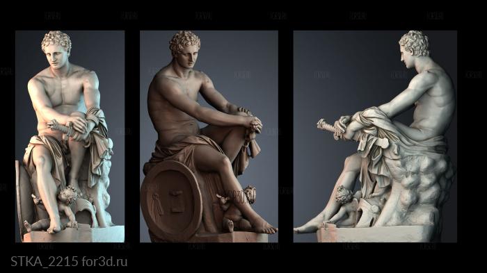 STKA_2215 stl model for CNC