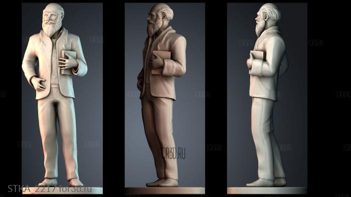 STKA_2217 stl model for CNC