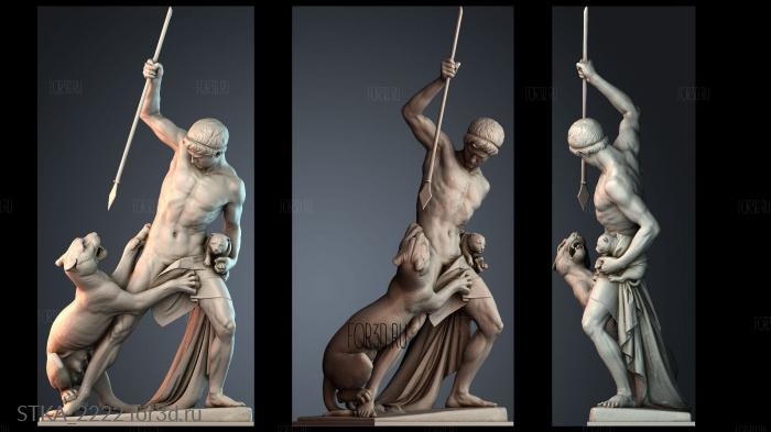 STKA_2222 stl model for CNC