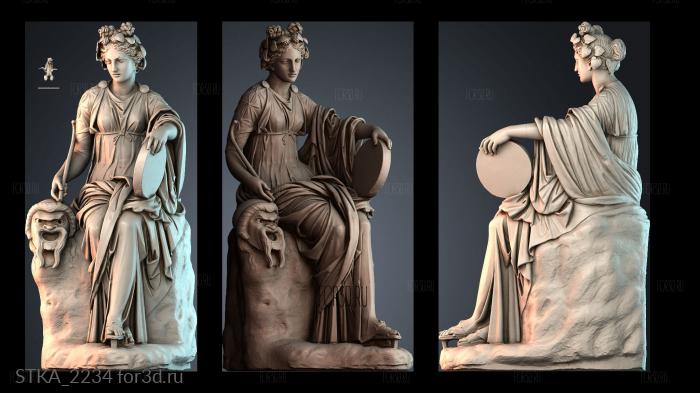 STKA_2234 stl model for CNC