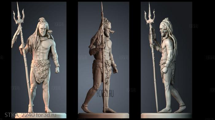 STKA_2240 stl model for CNC