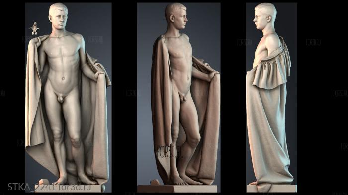 STKA_2241 stl model for CNC