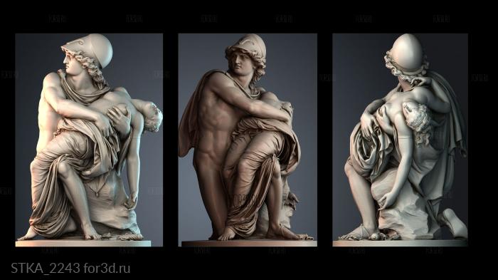 STKA_2243 stl model for CNC