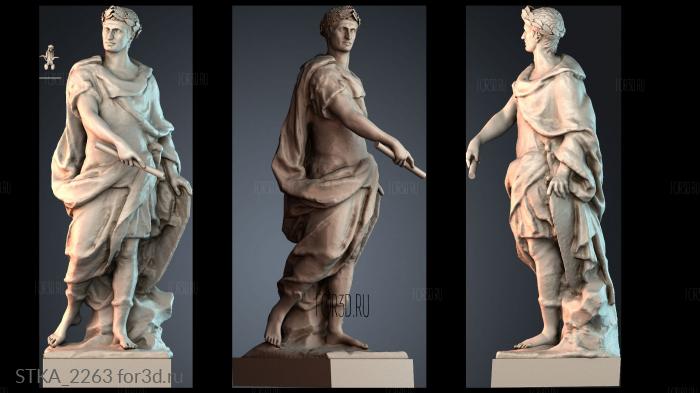 STKA_2263 stl model for CNC