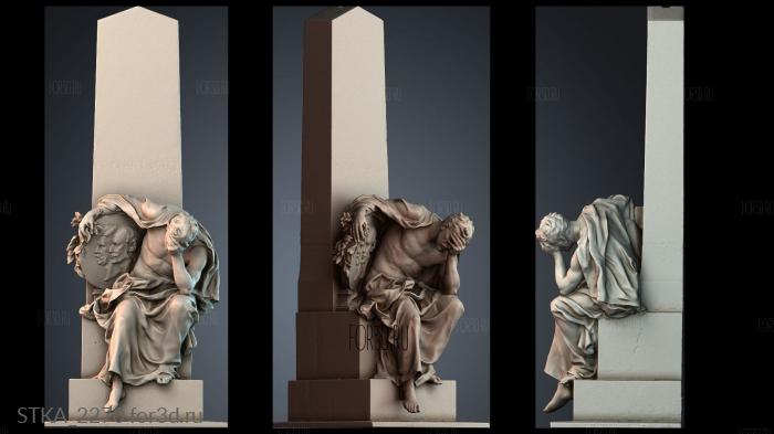 STKA_2270 stl model for CNC