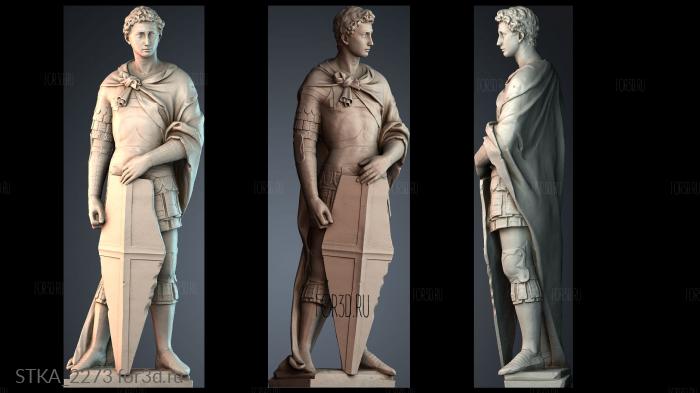 STKA_2273 stl model for CNC