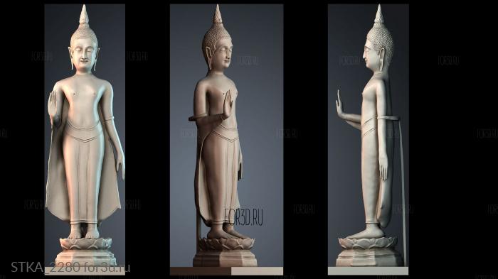 STKA_2280 stl model for CNC