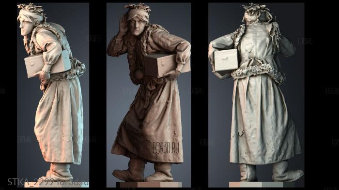 STKA_2292 stl model for CNC