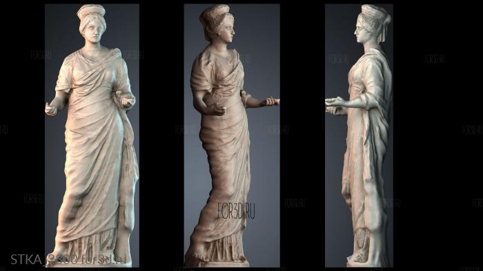 STKA_2300 stl model for CNC