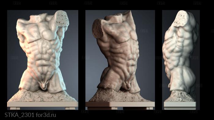 STKA_2301 stl model for CNC