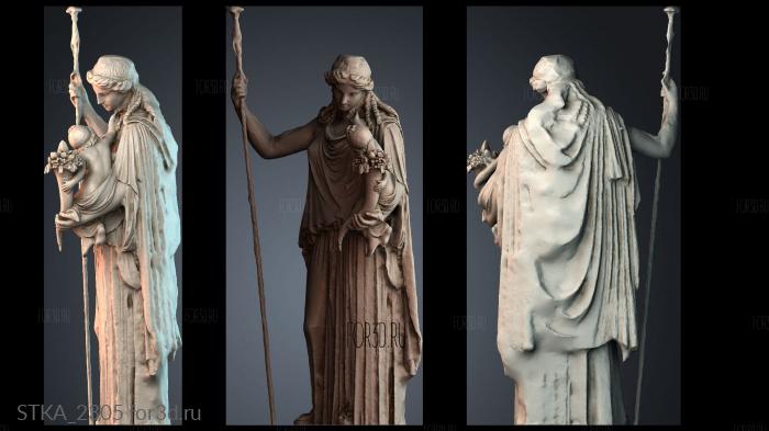 STKA_2305 stl model for CNC