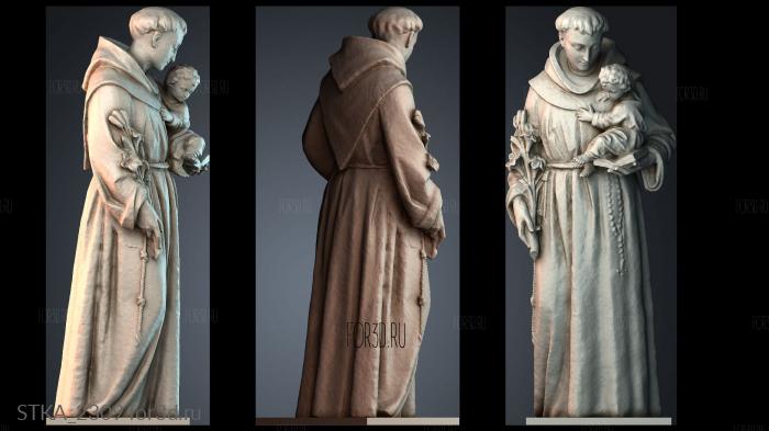 STKA_2309 stl model for CNC