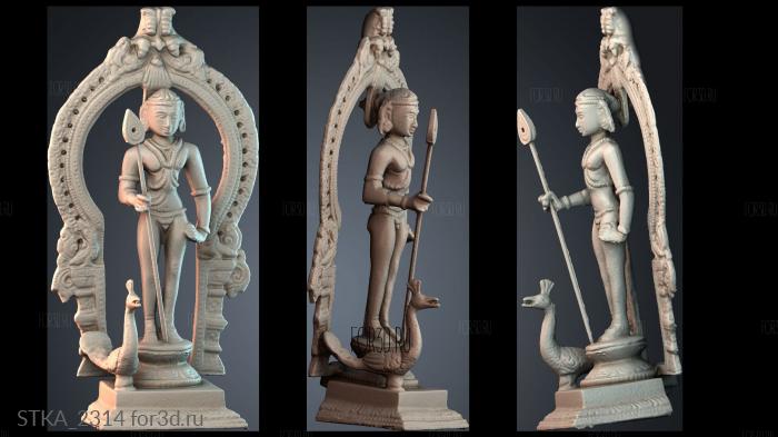 STKA_2314 stl model for CNC