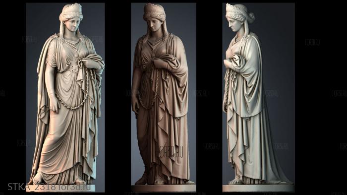 STKA_2318 stl model for CNC