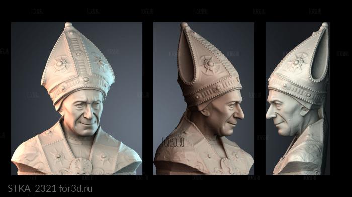 STKA_2321 stl model for CNC