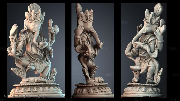 STKA_2324 stl model for CNC