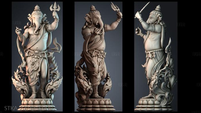 STKA_2325 stl model for CNC