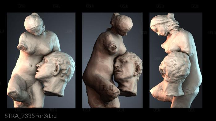 STKA_2335 stl model for CNC