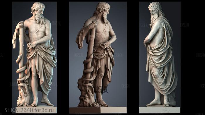 STKA_2340 stl model for CNC