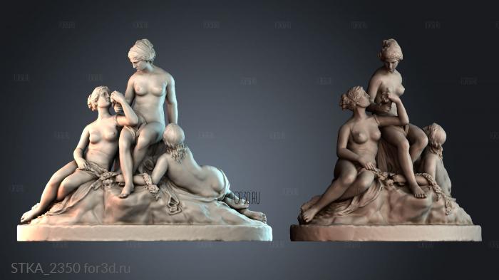 STKA_2350 stl model for CNC