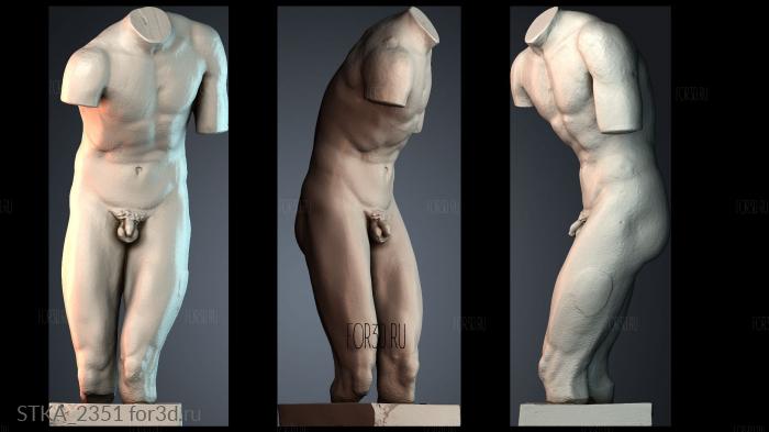 STKA_2351 stl model for CNC