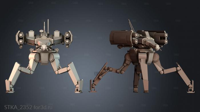 STKA_2352 stl model for CNC