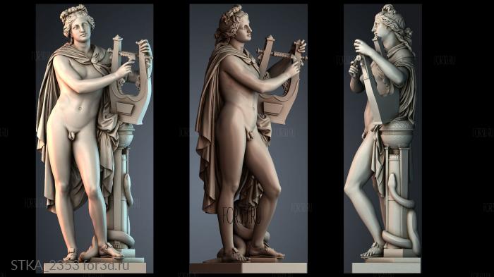 STKA_2353 stl model for CNC