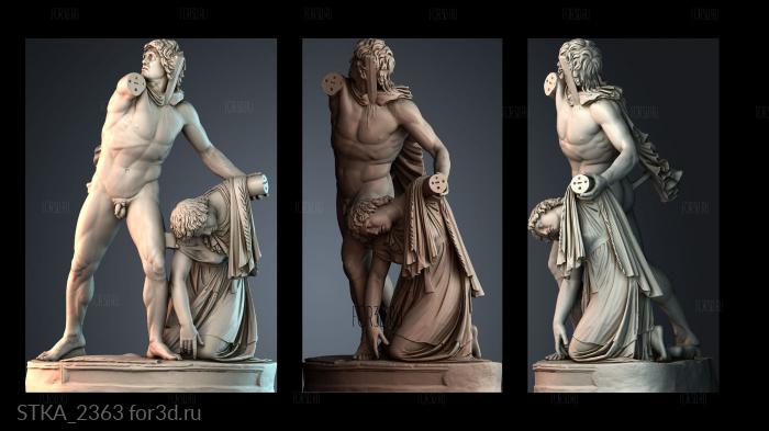 STKA_2363 stl model for CNC