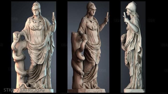 STKA_2370 stl model for CNC