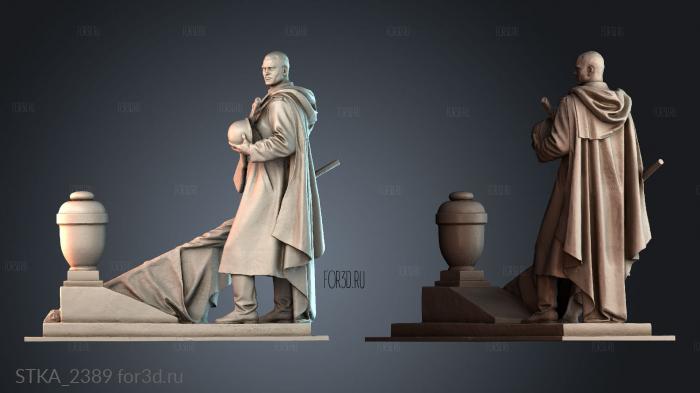 STKA_2389 stl model for CNC