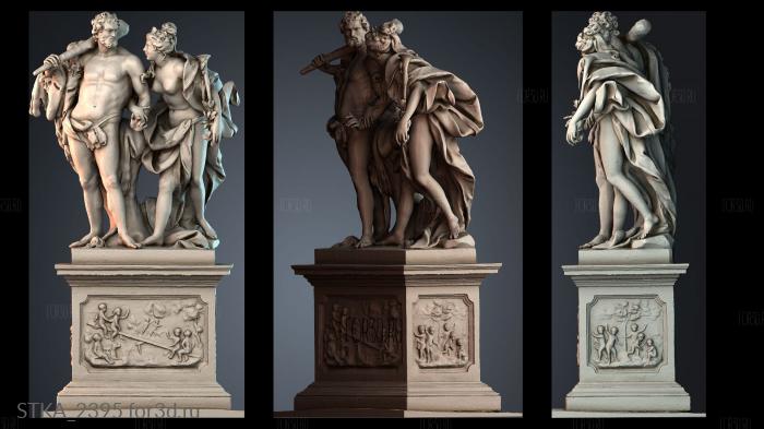 STKA_2395 stl model for CNC