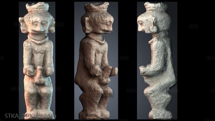 STKA_2400 stl model for CNC