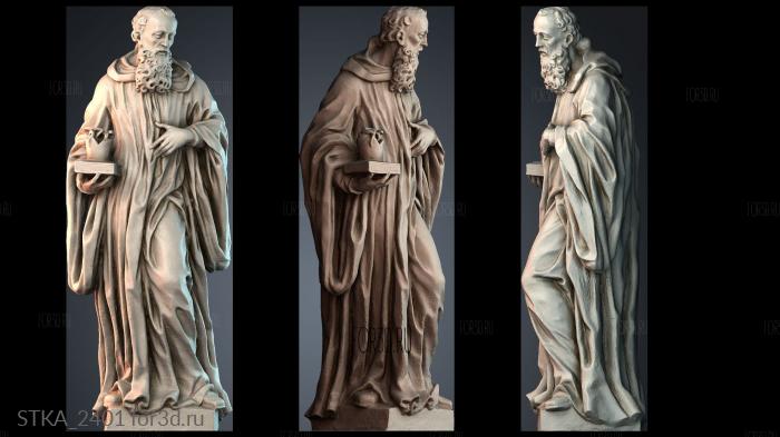 STKA_2401 stl model for CNC