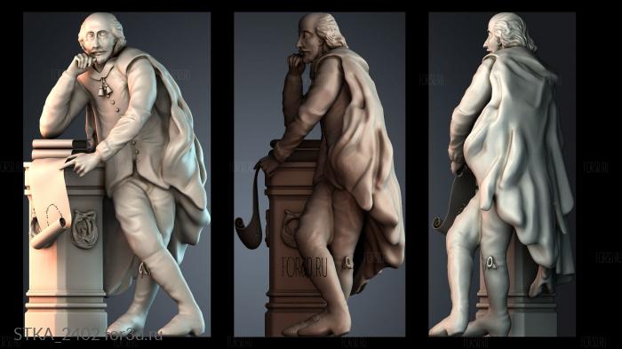 STKA_2402 stl model for CNC