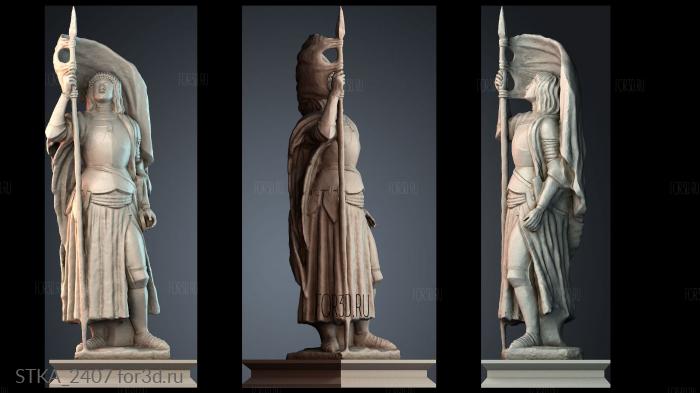 STKA_2407 stl model for CNC