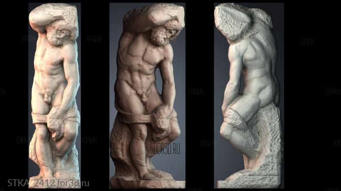 STKA_2412 stl model for CNC