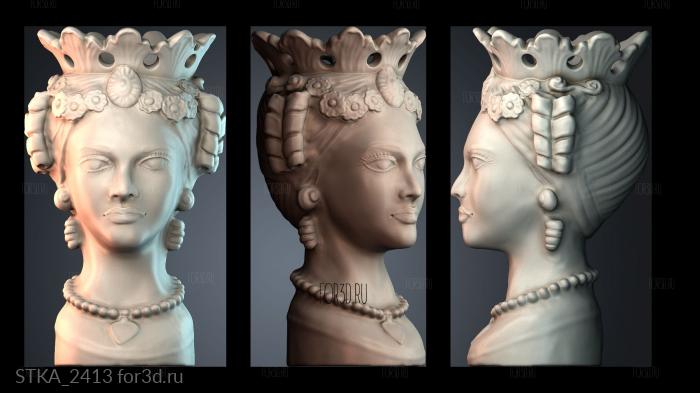 STKA_2413 stl model for CNC