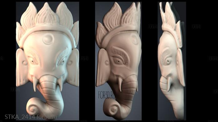 STKA_2414 stl model for CNC