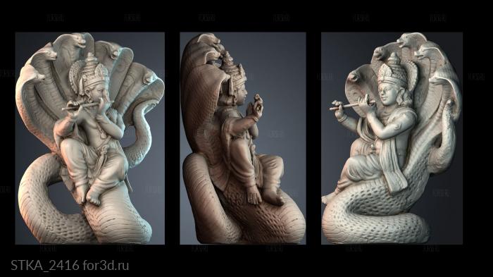 STKA_2416 stl model for CNC