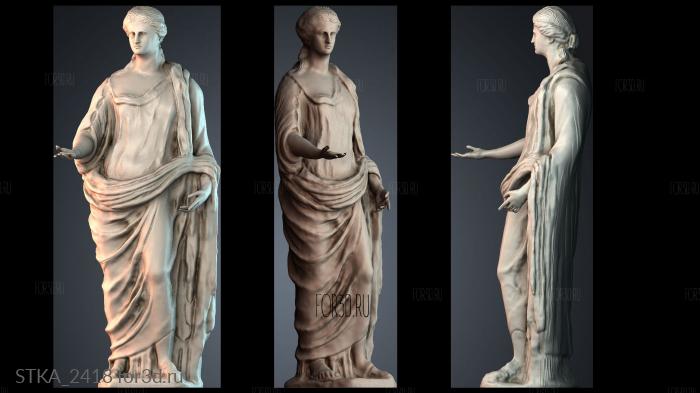 STKA_2418 stl model for CNC