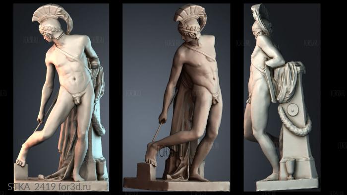 STKA_2419 stl model for CNC