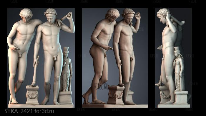 STKA_2421 stl model for CNC