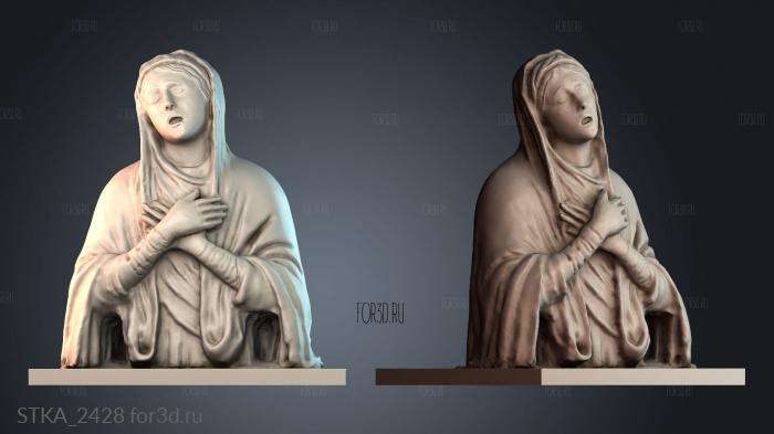 STKA_2428 stl model for CNC