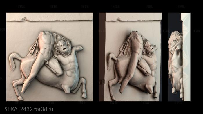 STKA_2432 stl model for CNC