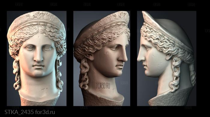 STKA_2435 stl model for CNC