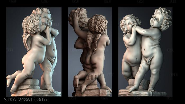 STKA_2436 stl model for CNC