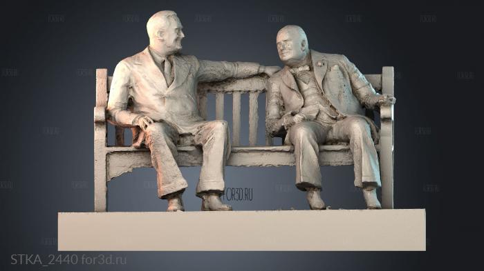 STKA_2440 stl model for CNC